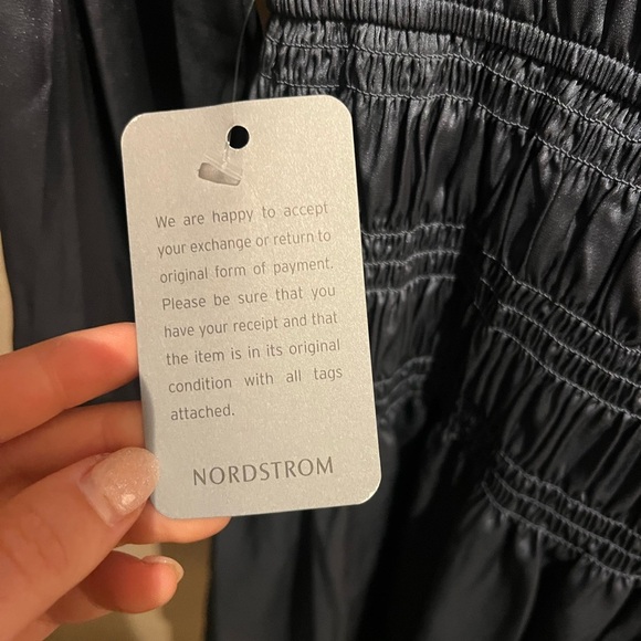 Grey collective silk dress - Picture 4 of 4